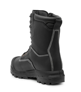 Hardrock flex, noir, bottes de travail 10'' cuir, protection métatars