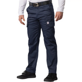 Pantalon cargo Big Flex, poly-coton/Spandex, bleu marin
