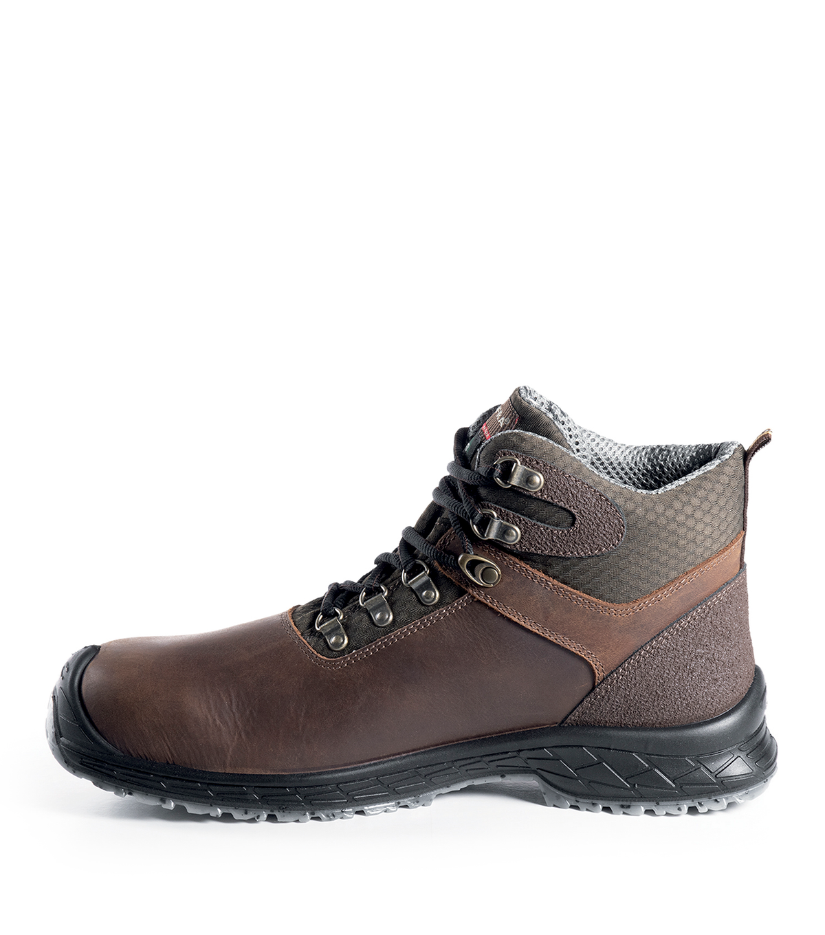 Langley, brun, bottes  de travail 6'' avec membrane imperméable