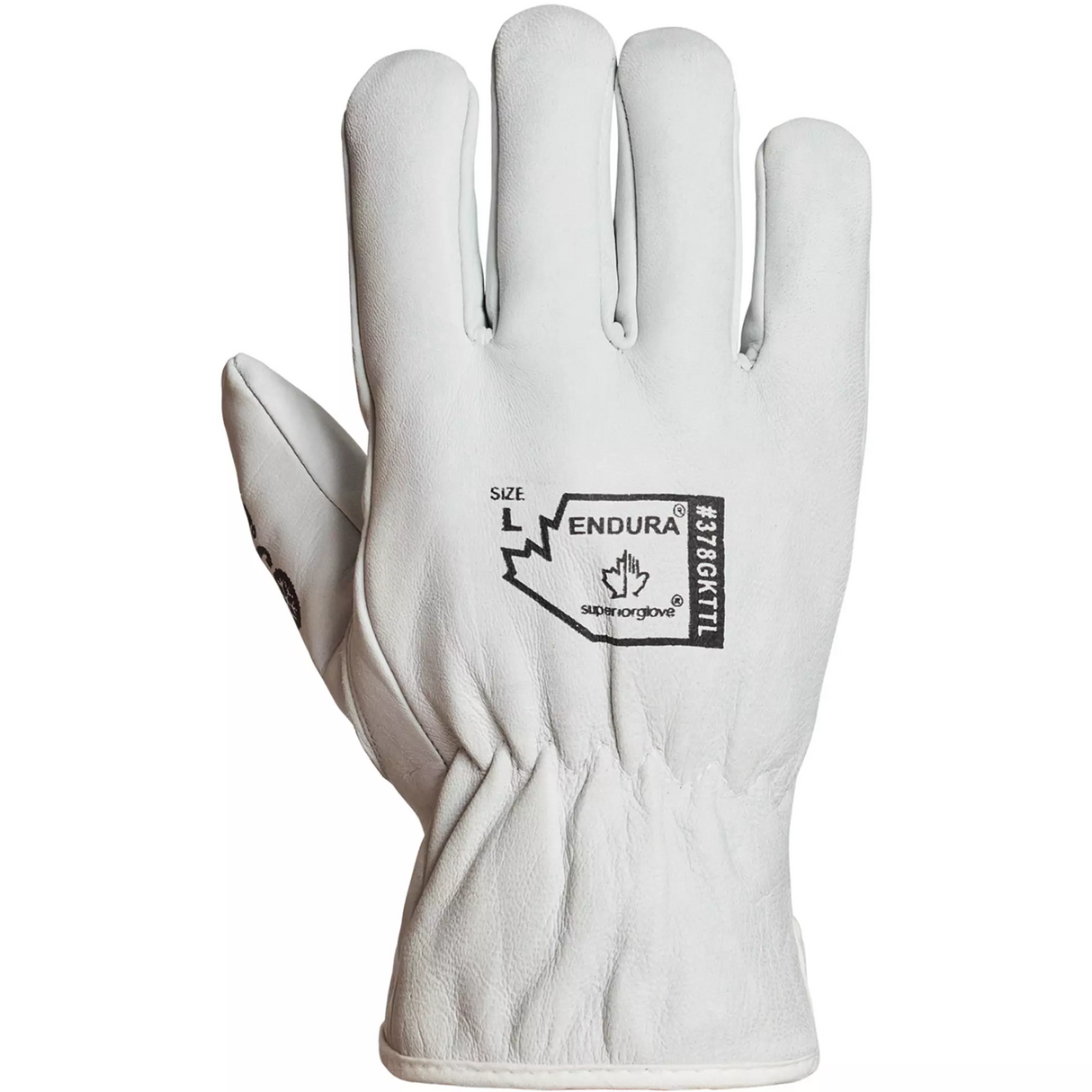 Gants de conducteur doublés pour l'hiver Endura, Paume en Cuir fleur de chèvre, Thinsulate