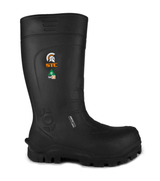 Golden, noir, bottes  de travail PU 15'', protection métatarsienne