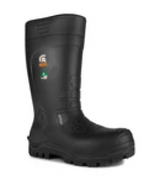 Hardrock flex, noir, bottes de travail 10'' cuir, protection métatars