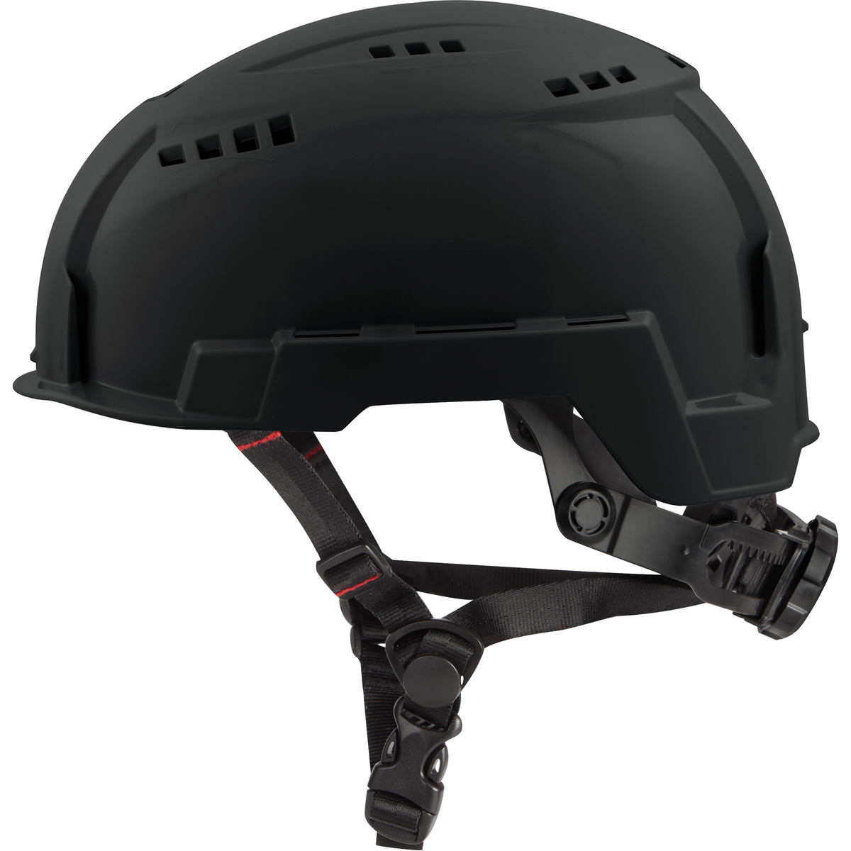 Casque avec support à lampe de poche Bolt, suspension rochet, noir