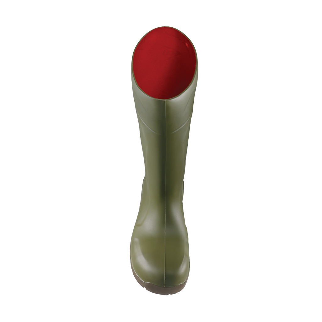 Purofort FoodPro Safety, vert, bottes  agroalimentaire en PU