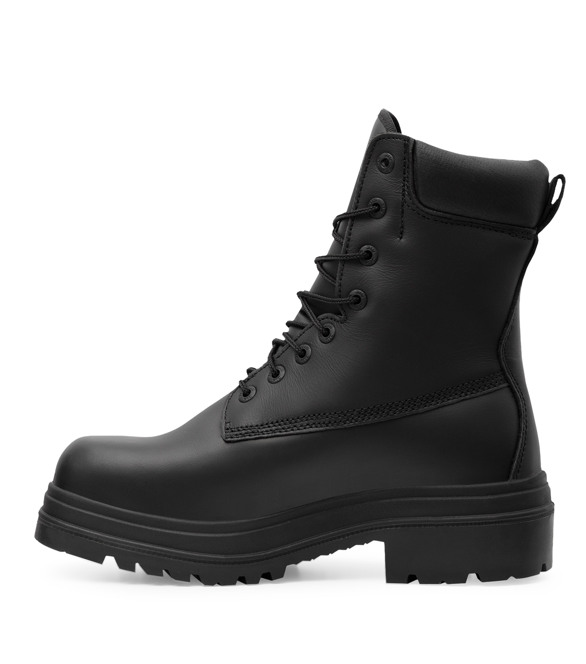 Alertz, noir, bottes  de travail 8'' imperméables cuir , Vibram TC4+