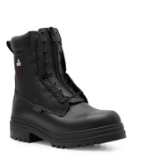 Alertz, noir, bottes  de travail 8'' imperméables cuir , Vibram TC4+