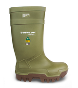 Purofort Thermo+ Full Safety, vert, bottes  de travail en PU isolées
