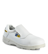 Akron SD+, blanc, souliers de travail agroalimentaire SD+ en cuir