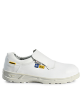 Akron SD+, blanc, souliers de travail agroalimentaire SD+ en cuir