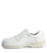 Akron SD+, blanc, souliers de travail agroalimentaire SD+ en cuir