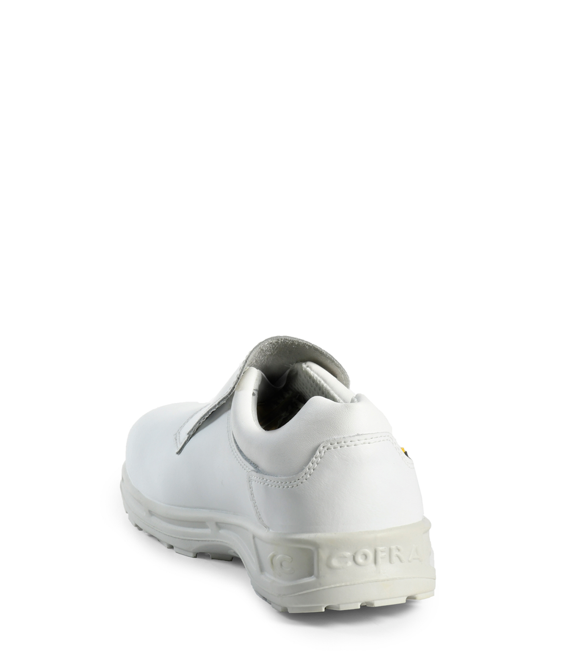 Akron SD+, blanc, souliers de travail agroalimentaire SD+ en cuir