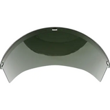 Écran facial moulé, Polycarbonate, teinte vert
