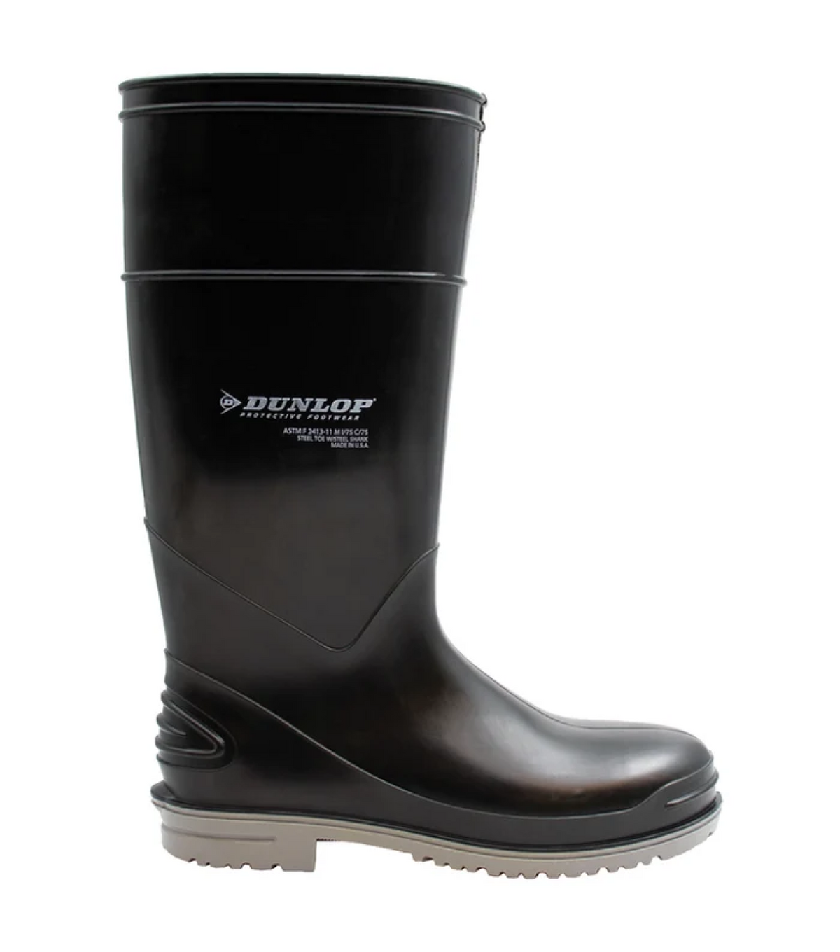 Polygoliath Steel Toe, noir, bottes  de travail imperméables 16'' en PV