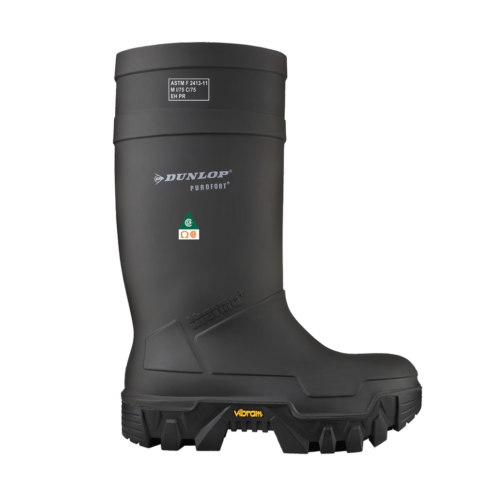 Purofort Explorer Full Safety Vibram, noir, bottes  travail PU isolées