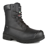Prospect, noir, bottes de travail 8'' véganes en microfibre