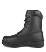 Prospect, noir, bottes  de travail 8'' véganes en microfibre