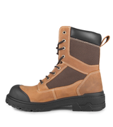 Progress, brun, bottes  de travail 8" avec membrane imperméable