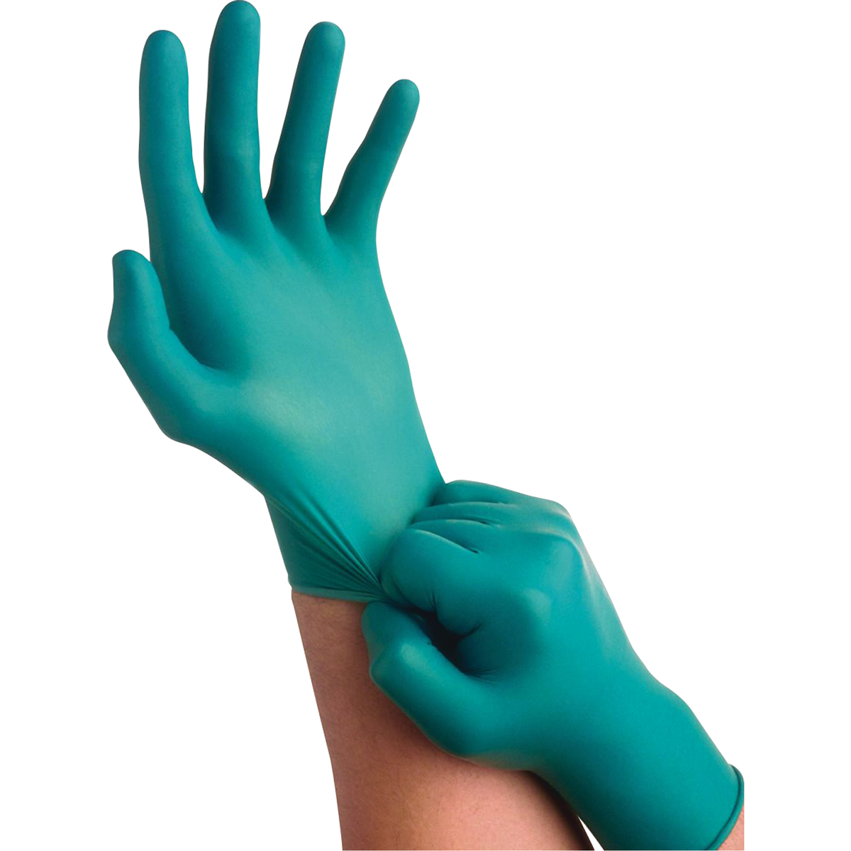Gants TouchNTuff 92-600, nitrile, 5 mils, sans poudre, vert