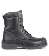 Progum, noir, bottes  de travail 8" en cuir, semelle antidérapante