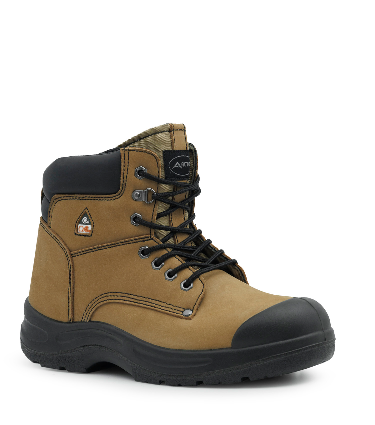 Protect6 Tan, bottes  de travail 6" en cuir