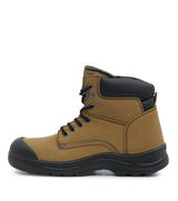 Protect6, tan, bottes  de travail 6" en cuir