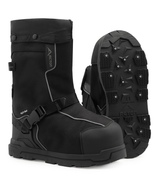 Frostshield cleats, noir, couvre-chaussures isolés avec crampons