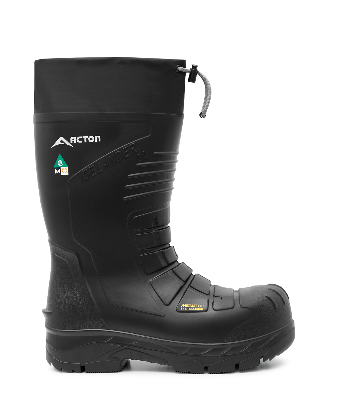 Icelander 2.0, noir, bottes  travail isolées, protection métatarsienne
