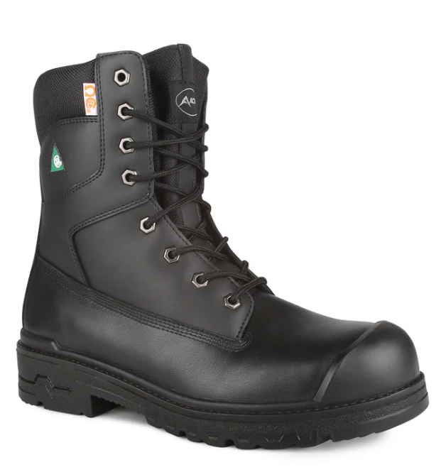 Prolite, noir, bottes  de travail 8" en cuir