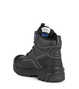 G3s, noir, bottes  de travail 6" en cuir, semelle antidérapante 4grip