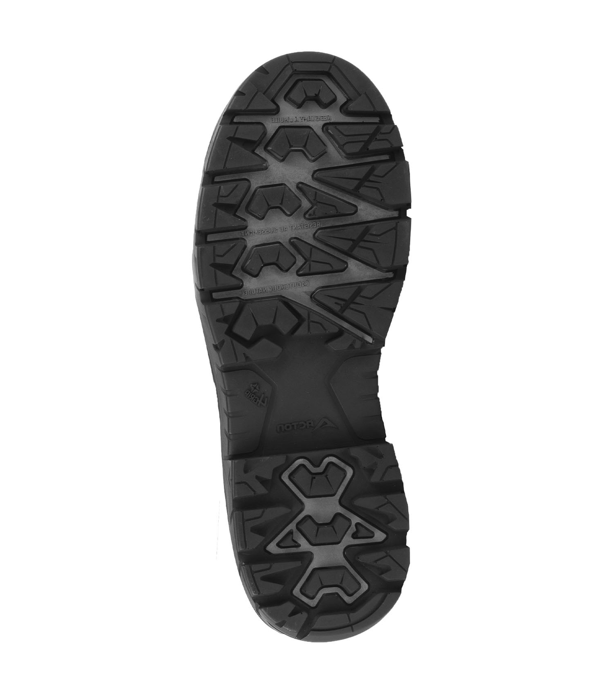 G3s, noir, bottes  de travail 6" en cuir, semelle antidérapante 4grip