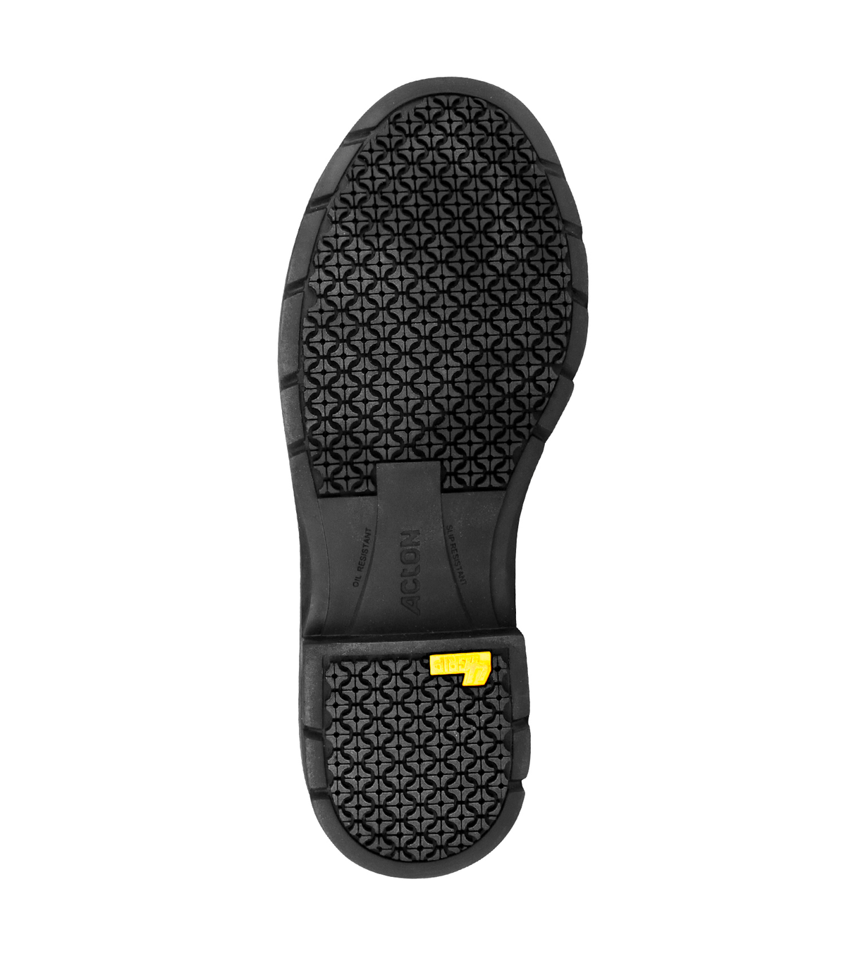 Lincoln, noir, souliers de travail véganes en microfibre