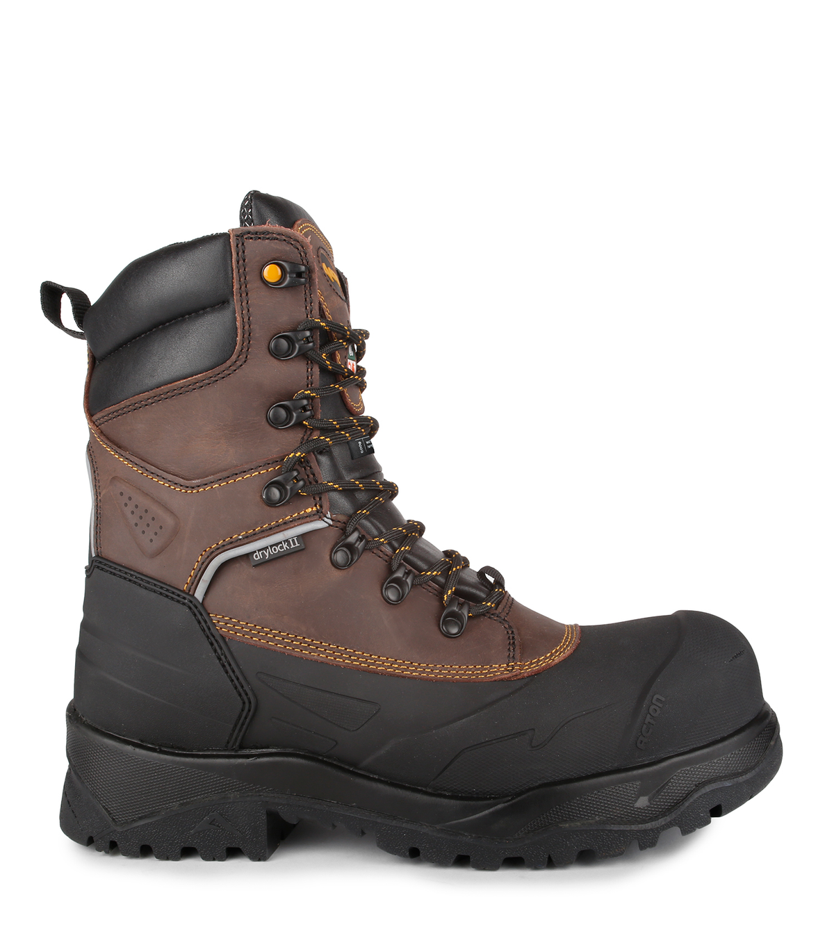 Innova, brun,  bottes  de travail 8'' isolées, 600 g thinsulate