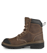 Fierce, brun, bottes  de travail 8'' en cuir