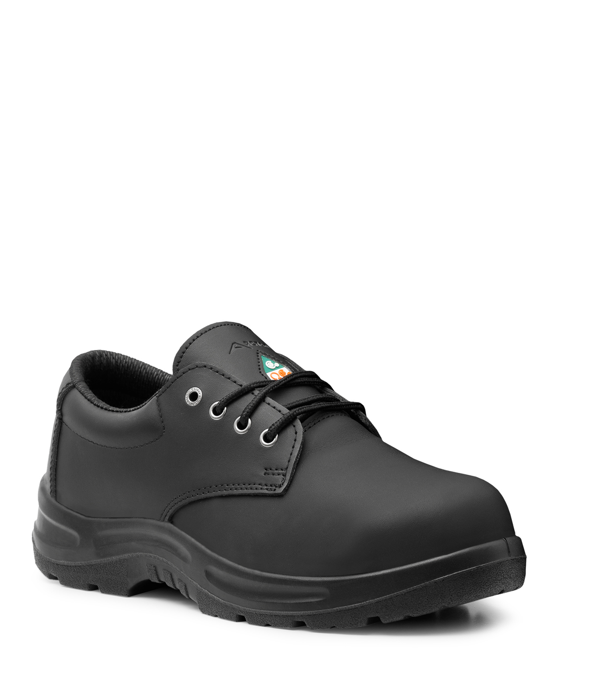 Protect, noir, souliers de travail en cuir