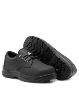 Protect, noir, souliers de travail en cuir