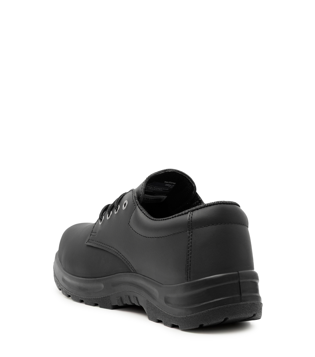 Protect, noir, souliers de travail en cuir