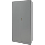 Armoire de rangement combinée, 36" la x 18" p x 72" h, gris