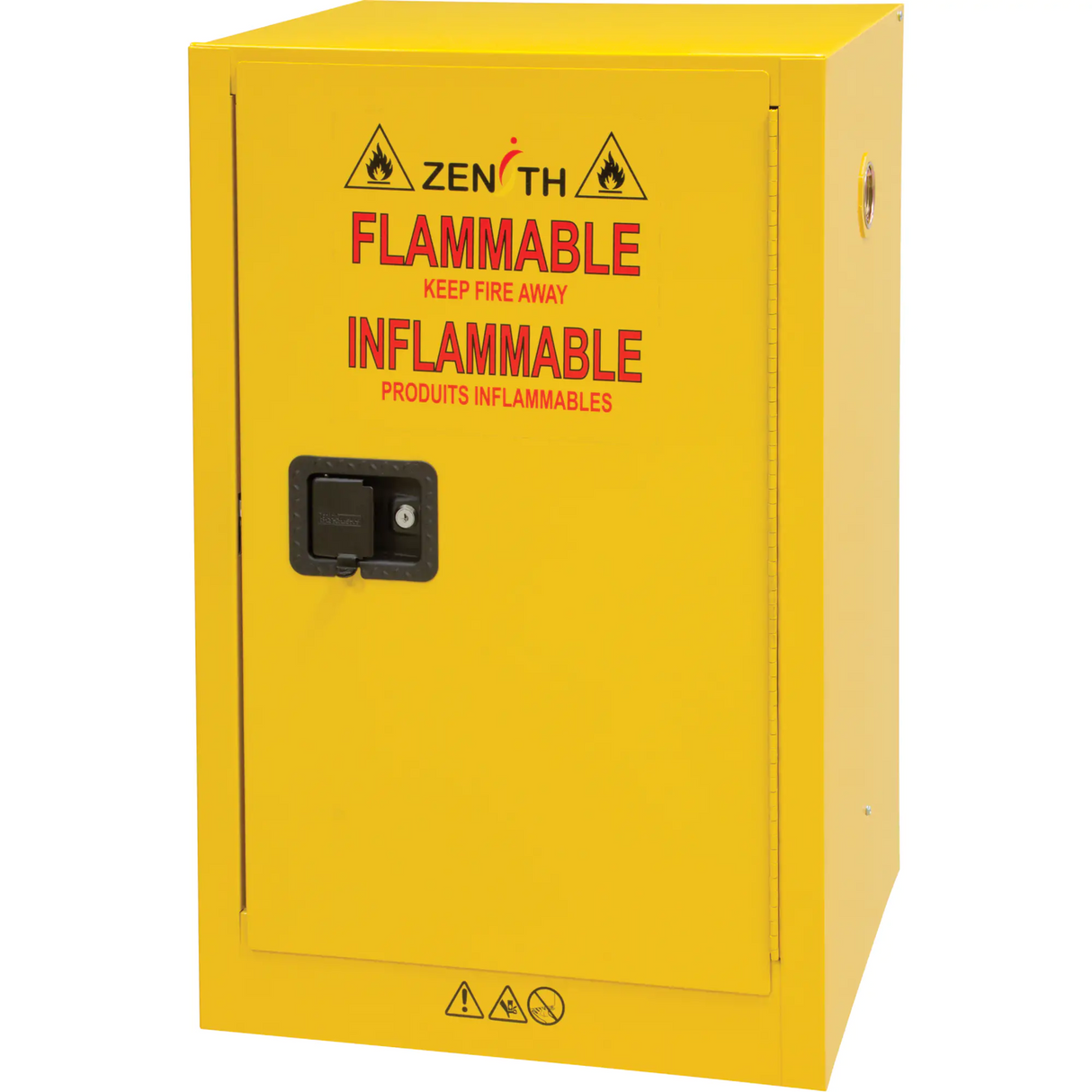 Armoire pour produits inflammables, 12 gal., 1 porte(s), 23" La x 35" h x 18" p