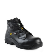 Bottes  de travail véganes en microfibre, sans métal, liquid, noir