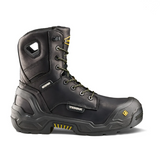 Bottes de travail imperméable Terra Exile 25 de 8 po pour hommes avec embout en composite, noir