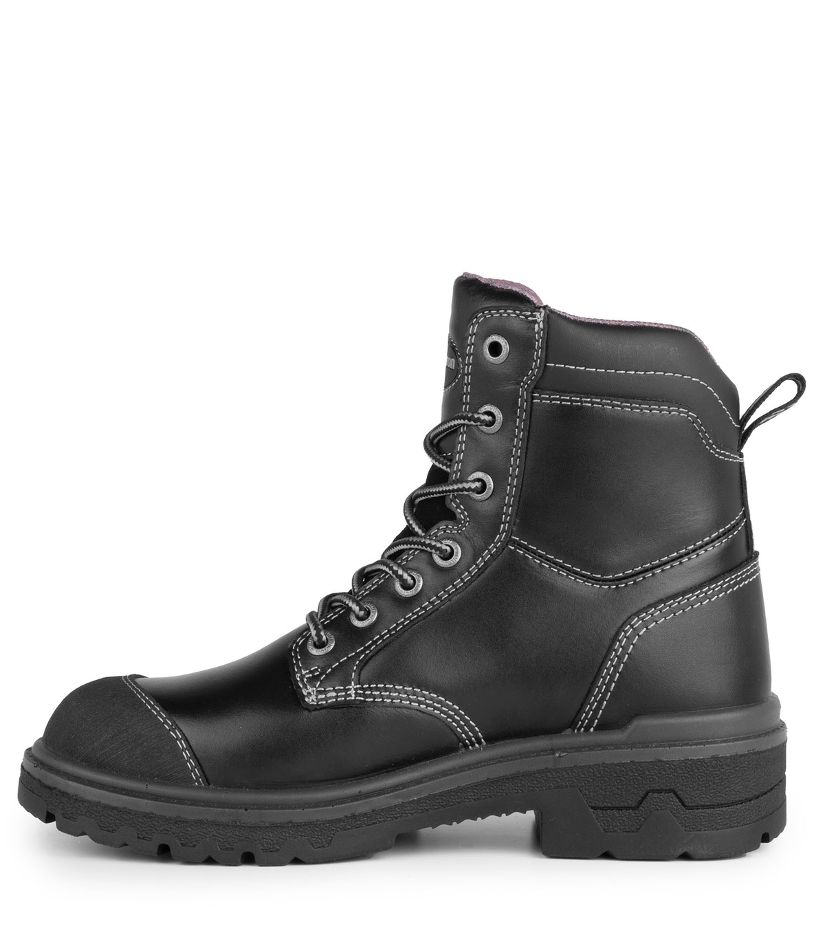 Fierce, noir, bottes  de travail 8'' en cuir