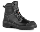 Fierce, noir | bottes de travail 8'' en cuir