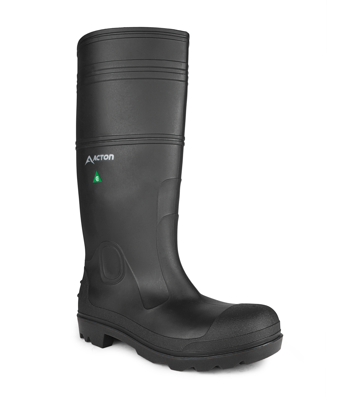 Function CSA, noir, bottes  de travail imperméable 16''en PVC