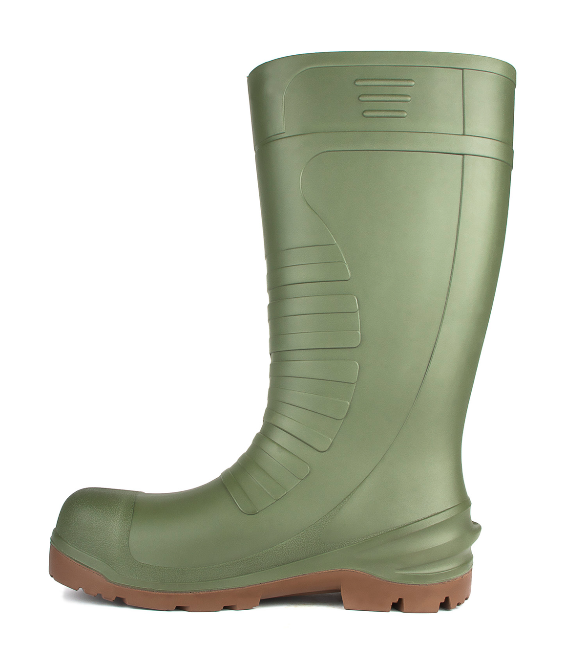 All terrain, vert, bottes  de travail imperméable 15'' en pu
