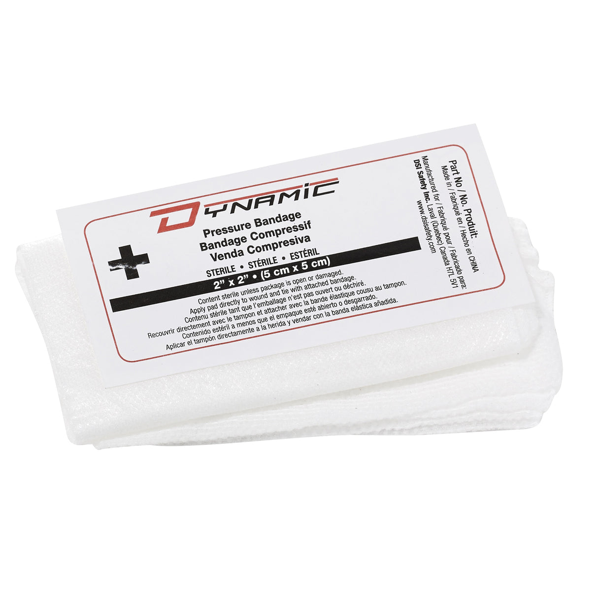 Bandage compressif , 2" lo x 2" la