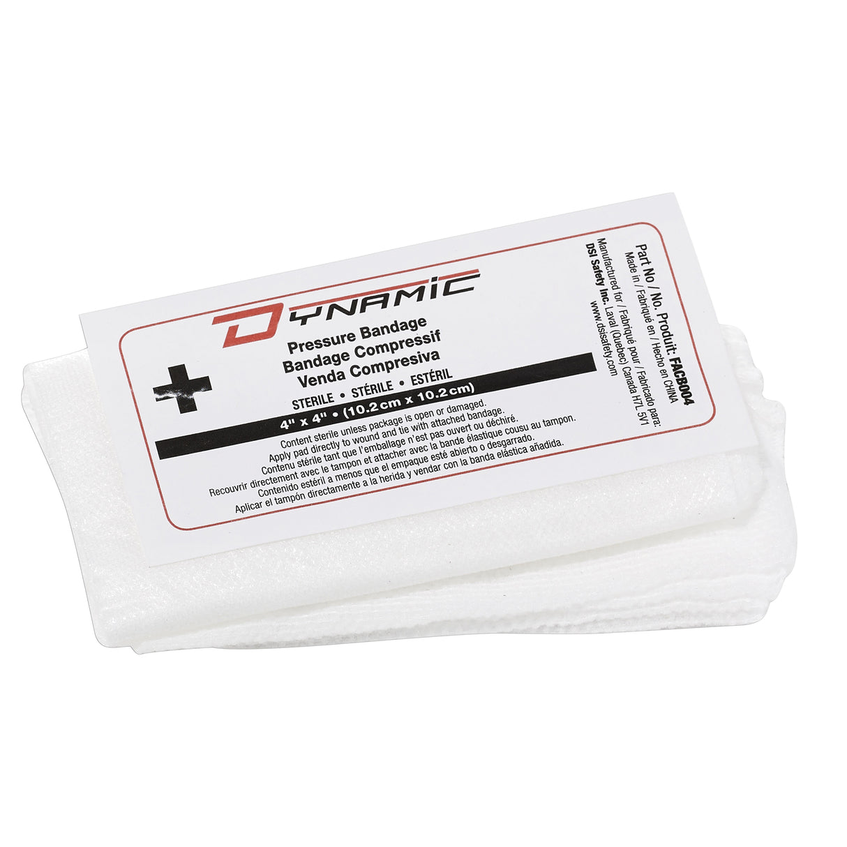 Bandage compressif , 3" lo x 3" la