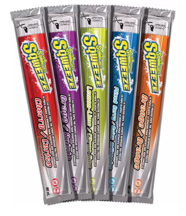 Bâtonnets à glacer Sqweeze Sqwincher