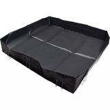 Berme à support en fil métallique, capacité 268 gal. US, 6' la x 6' lo x 12" h, support en L