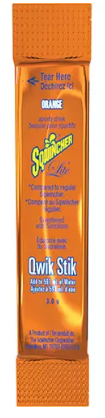 Sqwincher® Boisson de réhydratation ZEROMD Qwik Stik, Poudre