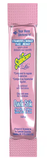 Sqwincher® Boisson de réhydratation ZEROMD Qwik Stik, Poudre